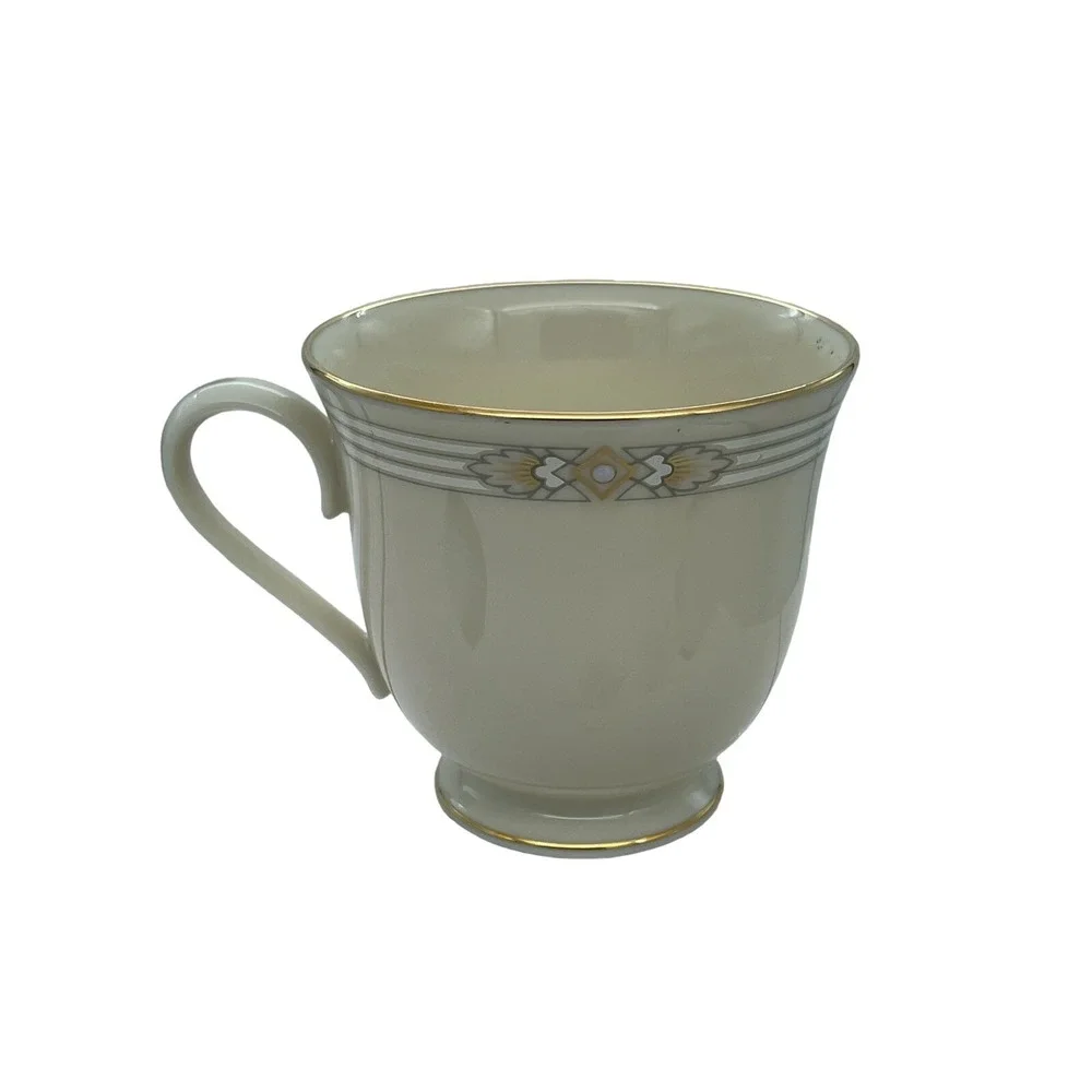 Lenox FIRELIGHT China Set Of 4 Cups & Saucers Nw/OTs‎